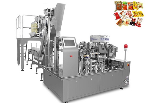 Food package automatic vacuum bag packaging machine