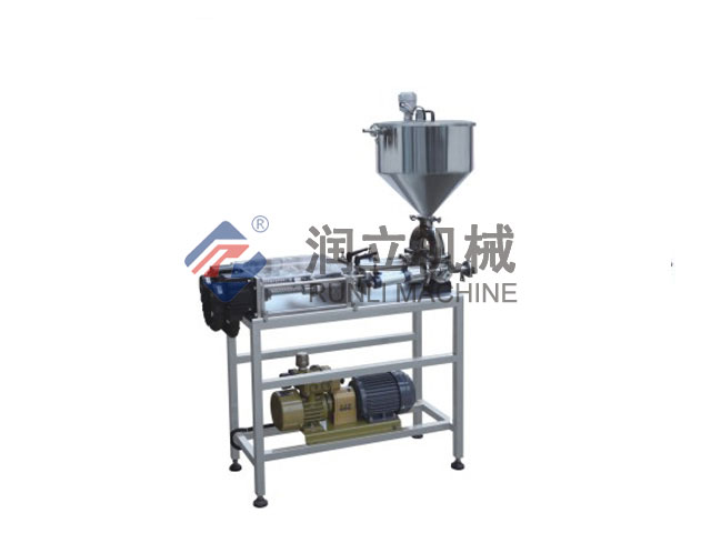 Liquid/paste filling pump